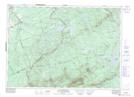 021E16 Saint-Theophile Topographic Map Thumbnail