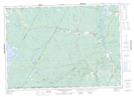 021G10 Fredericton Junction Topographic Map Thumbnail