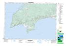 021H07 Cape Chignecto Topographic Map Thumbnail