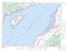 021M08 Ile Aux Coudres Topographic Map Thumbnail 1:50,000 scale