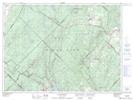 021N11 Saint-Honore Topographic Map Thumbnail