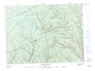 022B07 Ruisseau Jerome Topographic Map Thumbnail