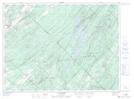 022C02 Lac Des Baies Topographic Map Thumbnail