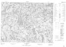 022E01 Lac Portneuf Topographic Map Thumbnail 1:50,000 scale