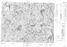 022E02 Lac Maria-Chapdelaine Topographic Map Thumbnail 1:50,000 scale