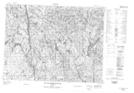 022E04 Lac Aux Grandes Pointes Topographic Map Thumbnail 1:50,000 scale