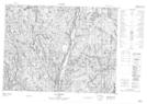 022E06 Lac Lemoine Topographic Map Thumbnail 1:50,000 scale