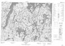 022E07 Lac Rouvray Topographic Map Thumbnail 1:50,000 scale