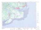 022F01 Baie-Comeau Topographic Map Thumbnail