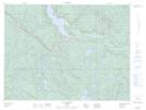 022F03 Lac Lessard Topographic Map Thumbnail