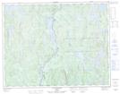 022J12 Lac Bouffard Topographic Map Thumbnail