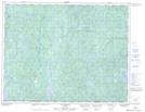 022K04 Lac Praslin Topographic Map Thumbnail 1:50,000 scale