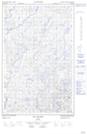 022K06E Lac Blanzy Topographic Map Thumbnail 1:50,000 scale