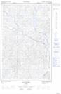 022K06W Lac Blanzy Topographic Map Thumbnail 1:50,000 scale