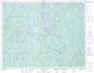 022K10 Lac De La Cache Topographic Map Thumbnail 1:50,000 scale