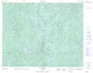 022K11 Lac Hermas Topographic Map Thumbnail
