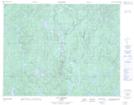 022K11 Lac Hermas Topographic Map Thumbnail 1:50,000 scale