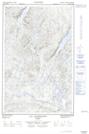 022K14W Lac Guinecourt Topographic Map Thumbnail
