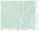 022K15 Lac Du Bois Long Topographic Map Thumbnail 1:50,000 scale