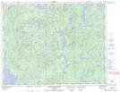 022K16 Lac Mistachagagane Topographic Map Thumbnail