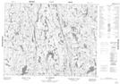 022L01 Lac Gommard Topographic Map Thumbnail 1:50,000 scale