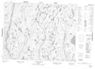 022L04 Lac A La Pluie Topographic Map Thumbnail 1:50,000 scale