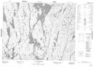 022L09 Lac Des Prairies Topographic Map Thumbnail 1:50,000 scale