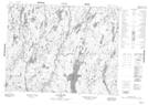 022L12 Lac Piraube Topographic Map Thumbnail 1:50,000 scale