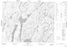 022L16 Lac Manouanis Topographic Map Thumbnail 1:50,000 scale