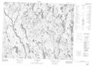 022M03 Lac Allenou Topographic Map Thumbnail 1:50,000 scale
