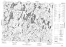 022M04 Lac Palairet Topographic Map Thumbnail 1:50,000 scale