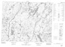 022M11 Lac Courtois Topographic Map Thumbnail 1:50,000 scale