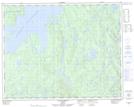 022N01 Lac Mathevet Topographic Map Thumbnail 1:50,000 scale