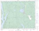 022N16 Lac Barbel Topographic Map Thumbnail 1:50,000 scale