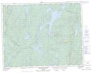 022O02 Grand Lac Germain Topographic Map Thumbnail