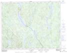 022O04 Lac Bardoux Topographic Map Thumbnail 1:50,000 scale