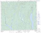 022O05 Lac Grandmesnil Topographic Map Thumbnail 1:50,000 scale