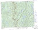 022O08 Grand Lac Au Sable Topographic Map Thumbnail