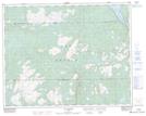 022O12 Lac Raudot Topographic Map Thumbnail 1:50,000 scale