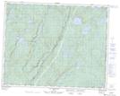 022P04 Lac Canatiche Topographic Map Thumbnail 1:50,000 scale