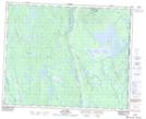022P13 Lac Eric Topographic Map Thumbnail 1:50,000 scale