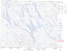 022P16 Lac Thevet Topographic Map Thumbnail 1:50,000 scale