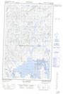 023A03W Lac Assigny Topographic Map Thumbnail 1:50,000 scale