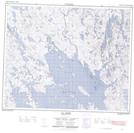 023A14 Lac Joseph Topographic Map Thumbnail 1:50,000 scale