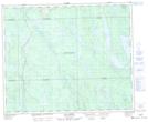 023B11 Lac Carheil Topographic Map Thumbnail 1:50,000 scale