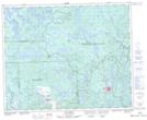 023B14 Lac Virot Topographic Map Thumbnail 1:50,000 scale