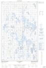 023C02W Lac Griffon Topographic Map Thumbnail