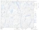 023C05 Lac A La Neige Topographic Map Thumbnail