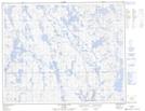 023C09 Lac Saint-Julien Topographic Map Thumbnail 1:50,000 scale