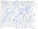 023C13 Lac Desilets Topographic Map Thumbnail 1:50,000 scale